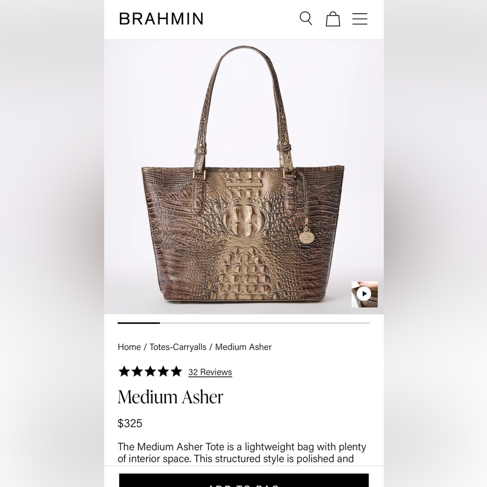 Brahmin Asher Tote